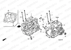 E-11-1 CRANKSHAFT (CRF100F)