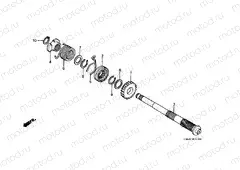 E-11-1 DRIVE SHAFT SHAFT (ST70L)
