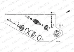 E-11-1 STARTER ENGINE (CGR125SHA, B)