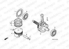 E-11 CRANKSHAFT / PISTON