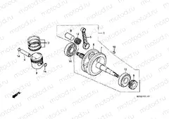 E-11 CRANKSHAFT / PISTON