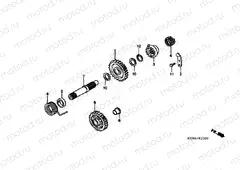 E-11 DRIVE SHAFT AXLE