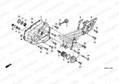 E-11 LEFT CRANKSHAFT COVER