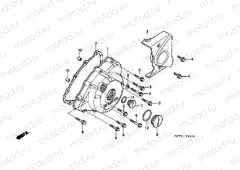E-11 LEFT CRANKSHAFT COVER