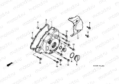 E-11 LEFT CRANKSHAFT COVER