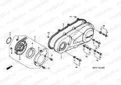 E-11 LEFT CRANKSHAFT COVER