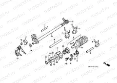 E-11 TRANSMISSION DRUM / CLUTCH FORK