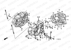 E-12-1 CRANKSHAFT (CGR125SHA, B)