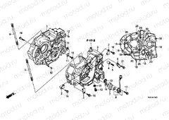 E-12-1 CRANKSHAFT (GLH125SH)