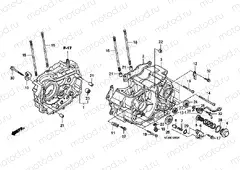 E-12 CRANKSHAFT (CGR125SH5,8)