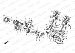 E-12 CRANKSHAFT / PISTON