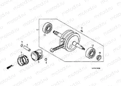 E-12 CRANKSHAFT / PISTON