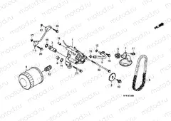 E-12 OIL FILTER / OIL PUMP