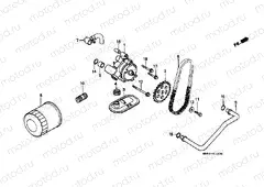 E-12 OIL FILTER / OIL PUMP