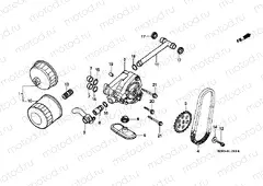 E-12 OIL FILTER / OIL PUMP