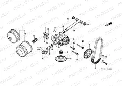 E-12 OIL FILTER / OIL PUMP