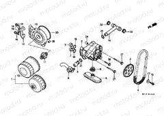 E-12 OIL PUMP / OIL FILTER
