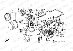 E-12 OIL TANK / OIL PUMP