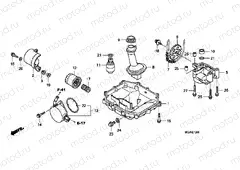 E-12 OIL TANK / OIL PUMP