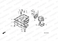 E-12 OIL TANK / OIL PUMP