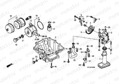 E-12 OIL TANK / OIL PUMP