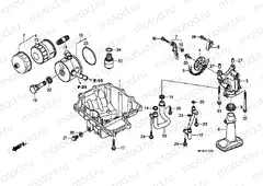 E-12 OIL TANK / OIL PUMP