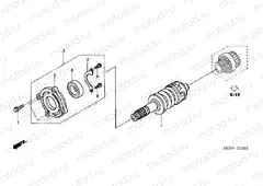 E-12 PRIMARY AXLE