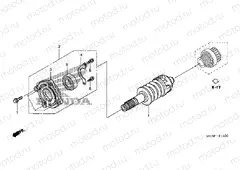 E-12 PRIMARY AXLE