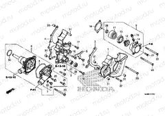 E-12 WATER PUMP / CLUTCH SLAVE CYLINDER