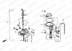 E-13-1 CARBURETOR (C50LAG)