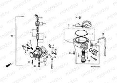 E-13 CARBURETOR (C50DF / G / DG / J / N / SN)