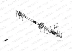 E-13 DRIVE SHAFT AXLE