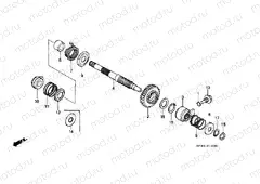 E-13 DRIVE SHAFT AXLE