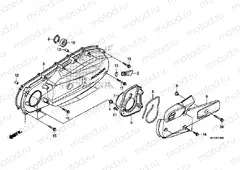 E-13 LEFT SIDE COVER