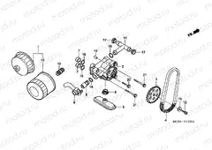 E-13 OIL FILTER / OIL PUMP