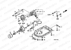 E-13 OIL PUMP / OIL TANK
