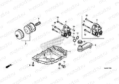 E-13 OIL TANK / OIL PUMP