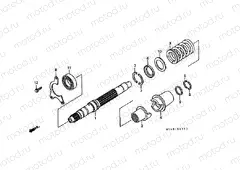 E-13 PRIMARY AXLE