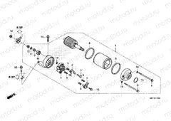 E-13 STARTER MOTOR