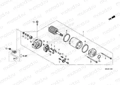 E-13 STARTER MOTOR