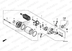 E-13 STARTER MOTOR