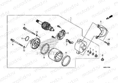 E-13 STARTER MOTOR