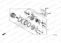 E-13 STARTER MOTOR