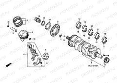 E-14 CRANKSHAFT / PISTON
