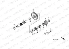 E-14 DRIVE SHAFT AXLE