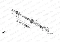 E-14 DRIVE SHAFT AXLE