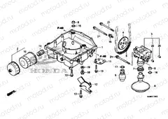 E-14 OIL PAN / OIL PUMP