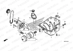 E-14 OIL PAN / OIL PUMP
