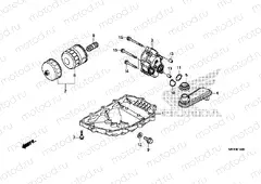 E-14 OIL PAN/OIL PUMP