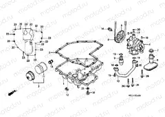 E-14 OIL TANK / OIL PUMP